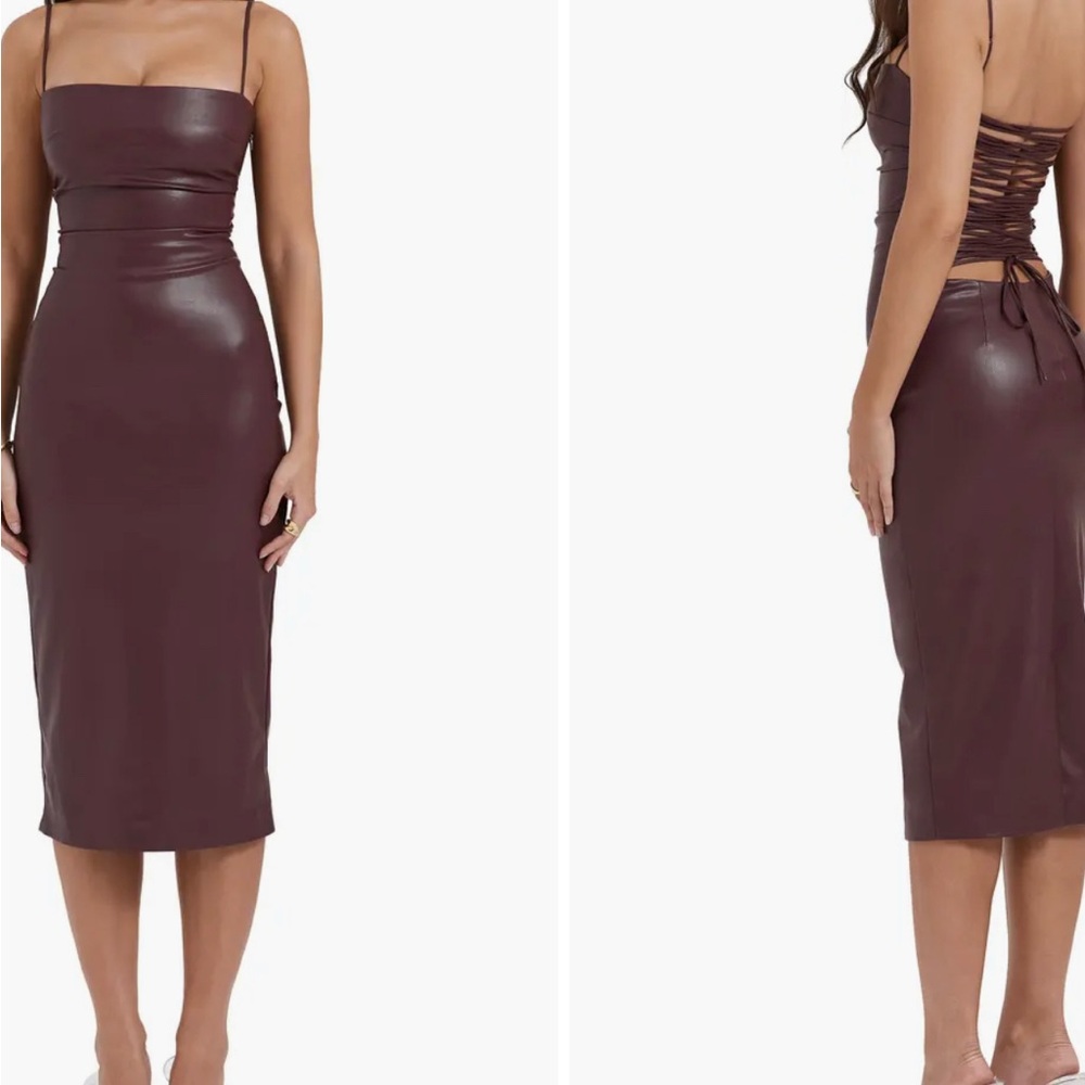 House OF CB Plum Maxi Dress